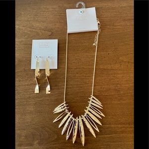 Earring and Neckermann set NWT